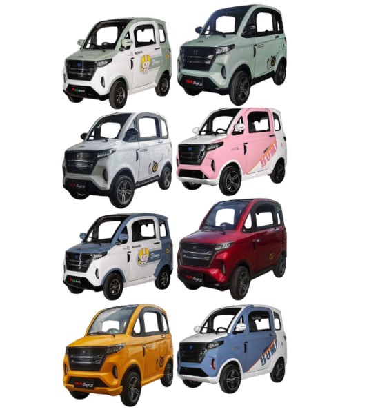 X5 E - Elektro Microcar 25 oder 45km/h Mokick 2-Personen 60V/80Ah - verschiedene Farben