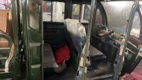 Saige Doppelkabine 45km/h Mokick-Version mit Kippmulde und Straßenzulassung Akku 72V/58Ah Akku - Hellblau