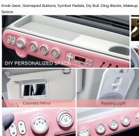 BT05 Elektro Microcar L7e-CU – 90 km/h – 2-Sitzer – LiFePO4 – bis ca. 200 km – Pink-Weiß