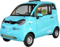 ES2 Elektro Microcar Side-by-Side - 45 km/h mit Straßenzulassung – 2-Sitzer, 72V/58Ah Kabinenroller - Verschiedene Farben