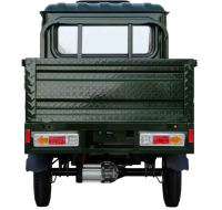 CargoTrike KH6 2-Personen Elektro-Dreirad mit Kabine - 25km/h, Lenkrad 72V/58Ah Akku, Straßenzulassung - grün