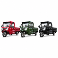 CargoTrike KH6 Elektro-Dreirad mit Kabine – 45 km/h Mokick, Lenkrad, 72V/58Ah oder 76V/100Ah Akku, Straßenzulassung - verschiedene Farben