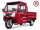 CargoTrike KH6 Elektro-Dreirad mit Kabine – 25 km/h Mokick, Lenkrad, 72V/58Ah, Straßenzulassung - verschiedene Farben