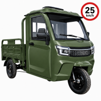 CargoTrike KH1 Elektro-Lastendreirad mit Kabine & Kippmulde verschiedene Farben – 25 km/h, 72V/58Ah, Straßenzulassung