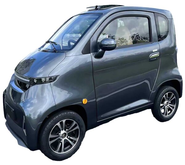 ES1 Elektro Microcar - 45 km/h mit Straßenzulassung – 2-Sitzer, 60V/52Ah Kabinenroller - Verschiedene Farben