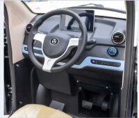 ES1 Elektro Microcar - 45 km/h mit Straßenzulassung – 2-Sitzer, 60V/52Ah Kabinenroller - Verschiedene Farben