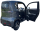 ES1 Elektro Microcar - 45 km/h mit Straßenzulassung – 2-Sitzer, 60V/52Ah Kabinenroller - Verschiedene Farben