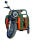 CargoTrike NC09 Cargo 500 Elektro-Lastendreirad – 45 km/h, 72V/58Ah Akku, 70–80 km Reichweite, Straßenzulassung - verschiedene Farben