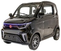 X9 Elektro Microcar Side-by-Side - 45 km/h 72V/100Ah mit Straßenzulassung Kabinenroller – 2-Sitzer - verschiedene Farben