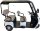ES3 Elektro-Dreirad 25 km/h mit Dach – Seniorenmobil - Blei-Gel Akku oder Lithium Akku - fest verbaut oder herausnehmbar - verschiedene Farben