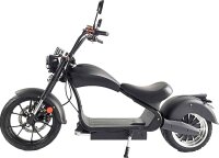 Elektro-Chopper RE10 MH3 Elektro-Chopper 45km/h Alufelgen 60V30Ah Akku mit Strassenzulassung - Schwarz-Matt