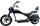 Elektro-Chopper RE10 MH3 Elektro-Chopper 45km/h Alufelgen 60V30Ah Akku mit Strassenzulassung - Schwarz-Matt