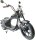 Elektro-Chopper RE10 MH3 Elektro-Chopper 45km/h Alufelgen 60V30Ah Akku mit Strassenzulassung - Schwarz-Matt