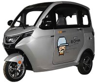 Microcar X3 Elektro Kabinenroller – 45 km/h – 2-Sitzer – 60V/80Ah – verschiedene Farben