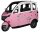Microcar X3 Elektro Kabinenroller – 45 km/h – 2-Sitzer – 60V/80Ah – verschiedene Farben