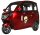 Microcar X3 Elektro Kabinenroller – 45 km/h – 2-Sitzer – 60V/80Ah – verschiedene Farben